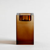 Cynthia Brown Crystal Candle Holder